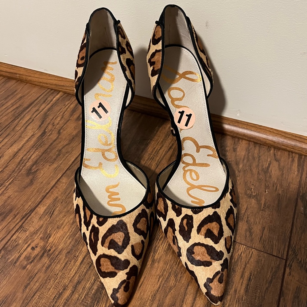 Sam Edelman Leopard Print Women's Shoes